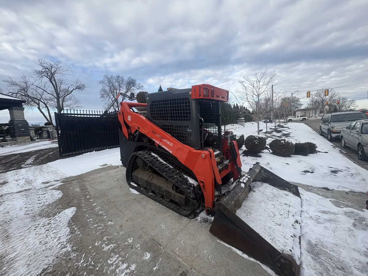 Completed skid steer weld repair Michigan